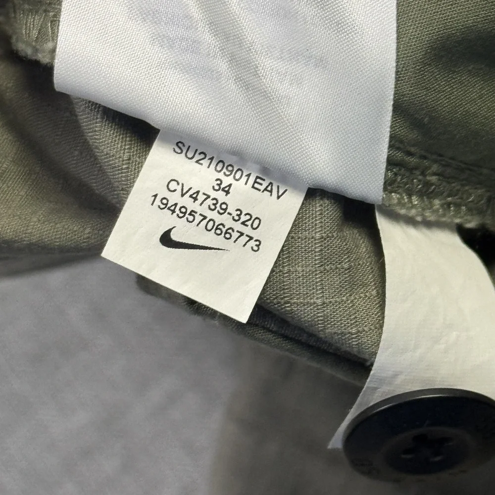 Nike SB Ripstop Skate Cargo Shorts Mens 34 Olive Green Skateboarding 9